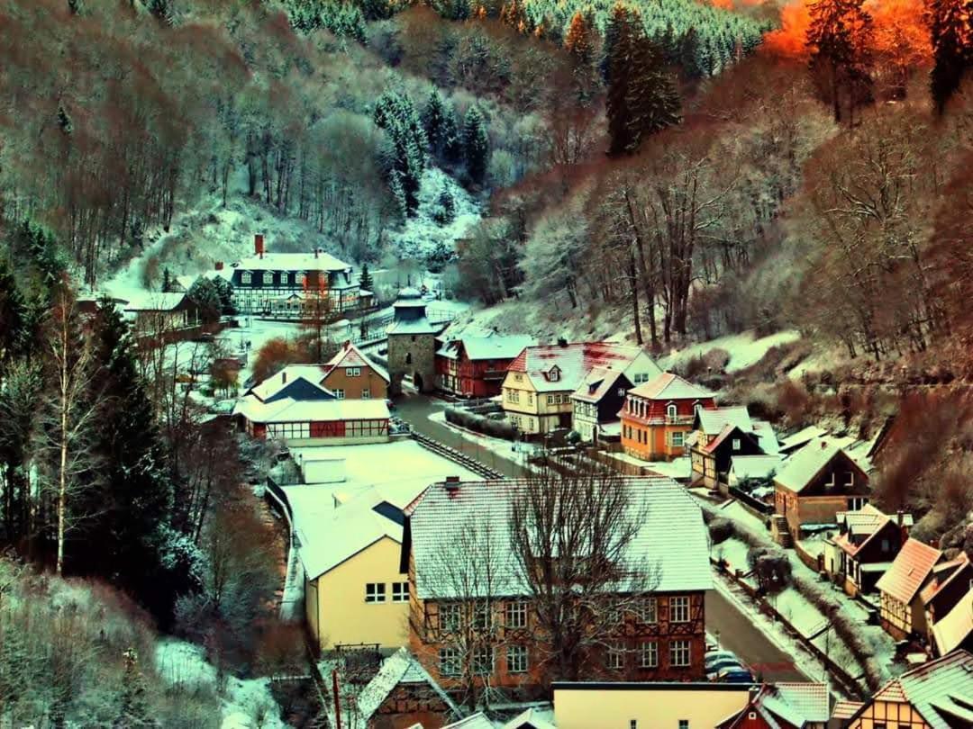 Ferienapartmenthaus Am Rittertor Stolberg i. Harz Exteriér fotografie